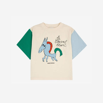 Dinosaur-kleur T-shirt