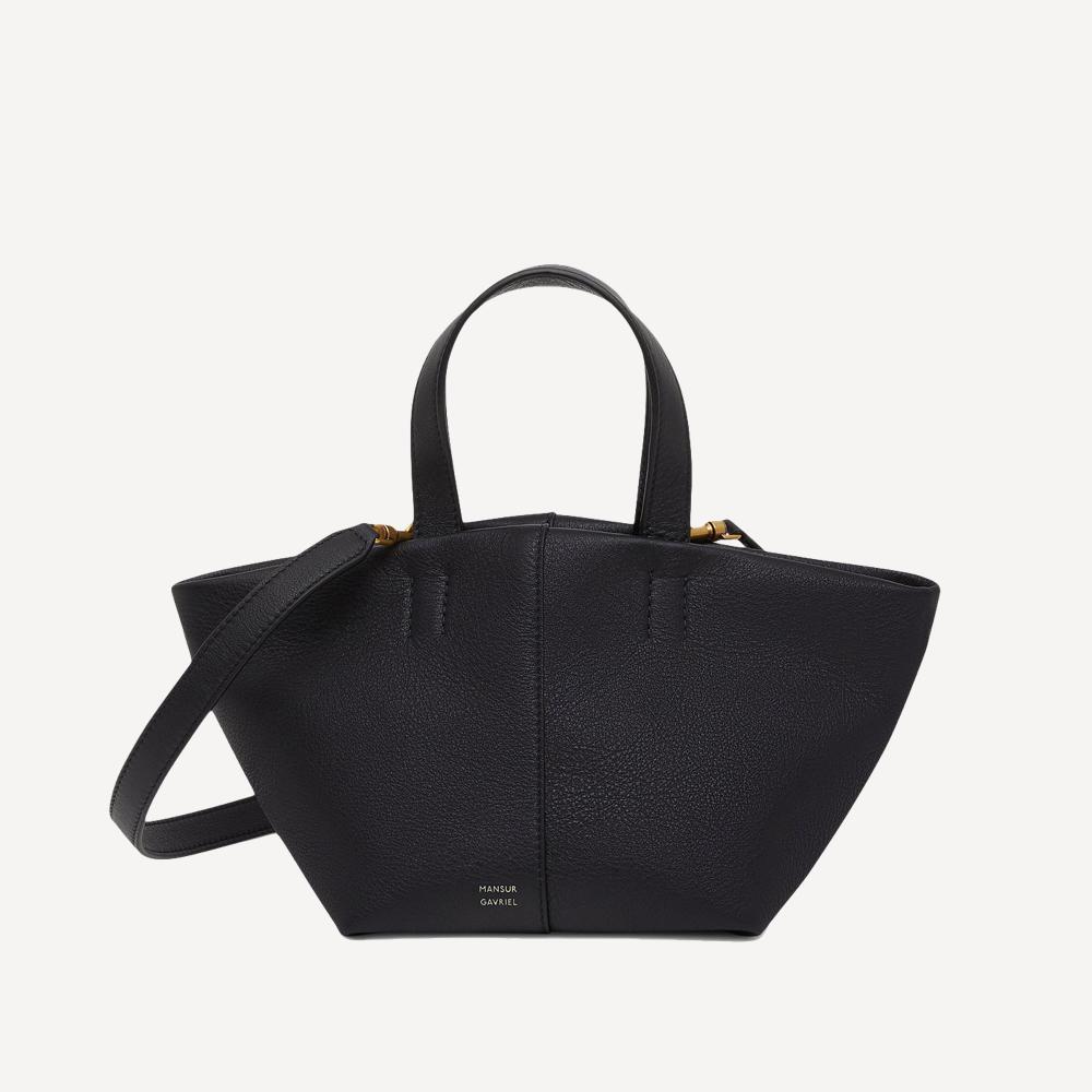 Peblbled Tote Bag