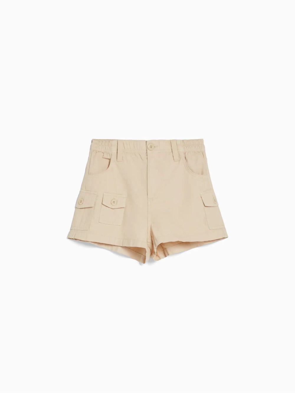 Shorts di cotone multi-cargo