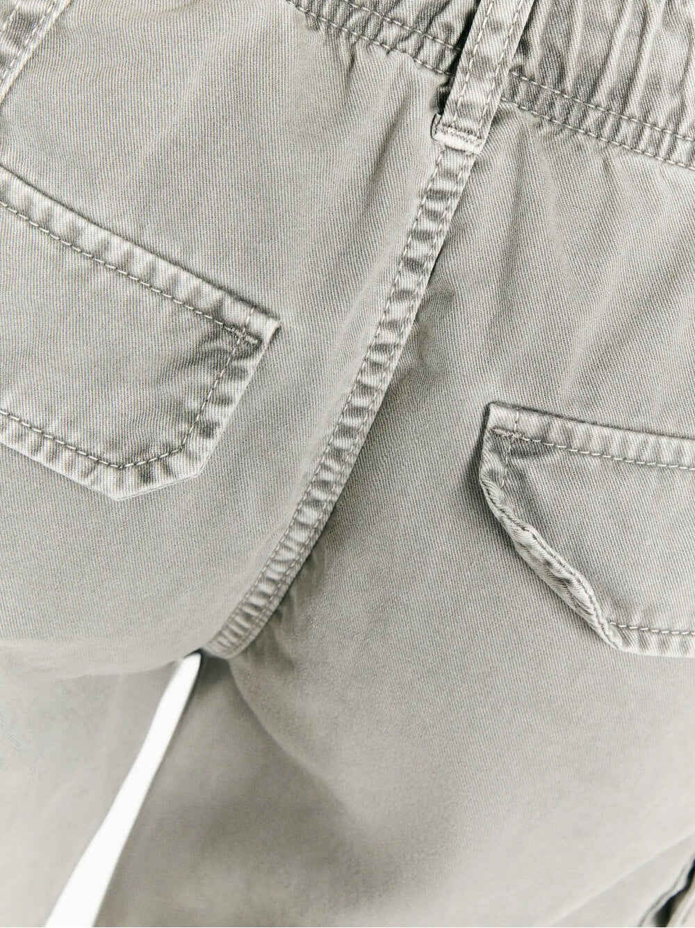 Katoenen vracht Bermuda shorts