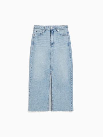 Gonna di denim lungo