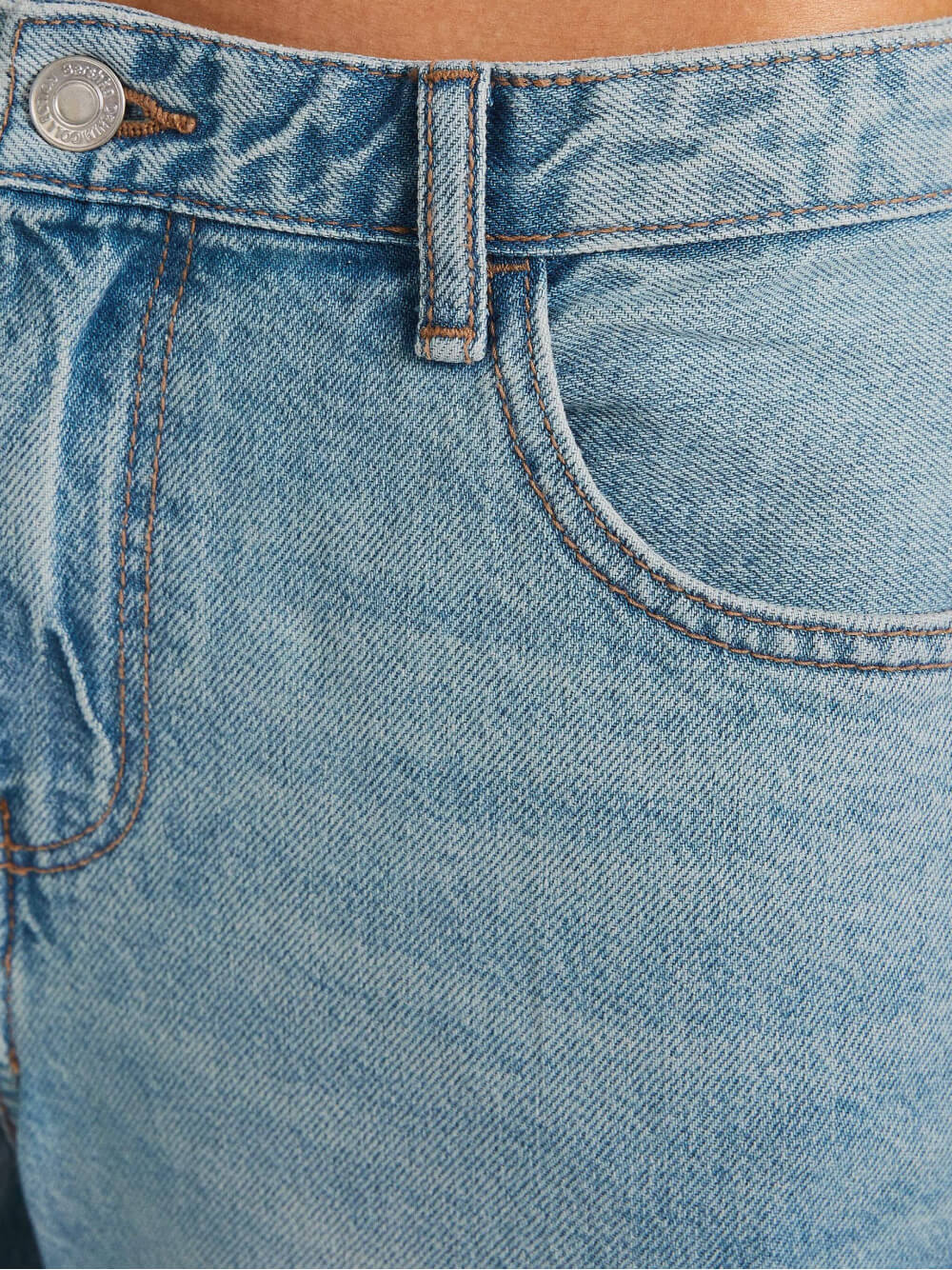 Jeans cargo multi-tasca