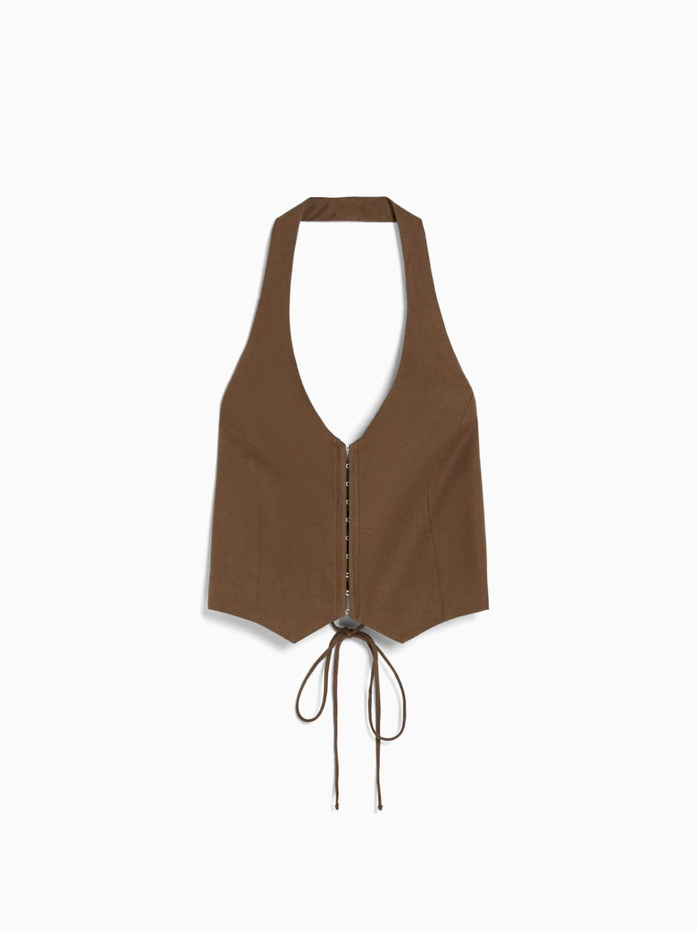 Linnen blend vest