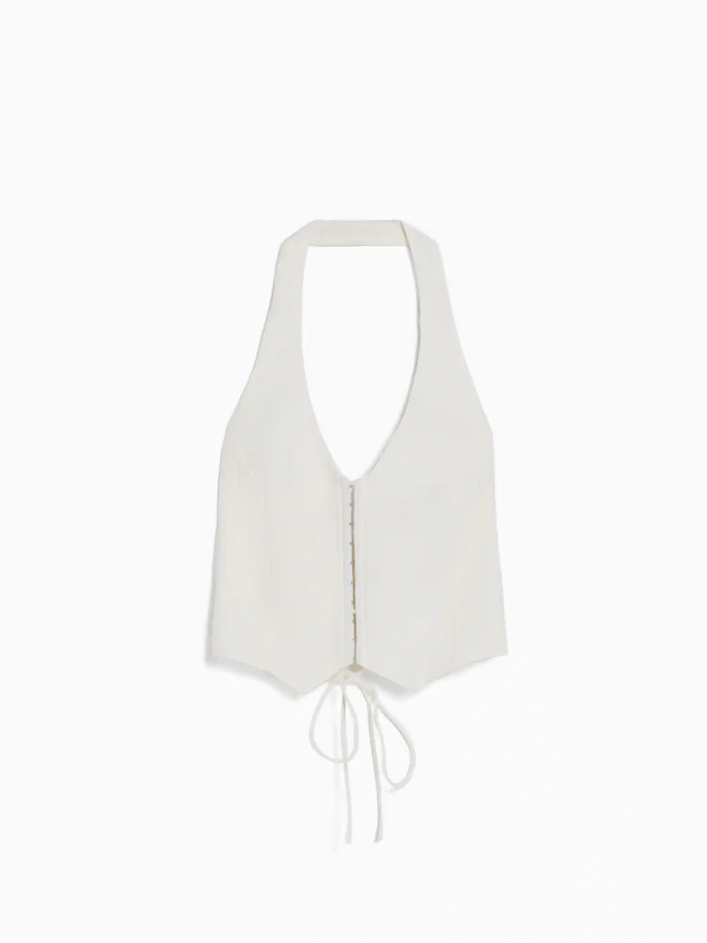 Linnen blend vest