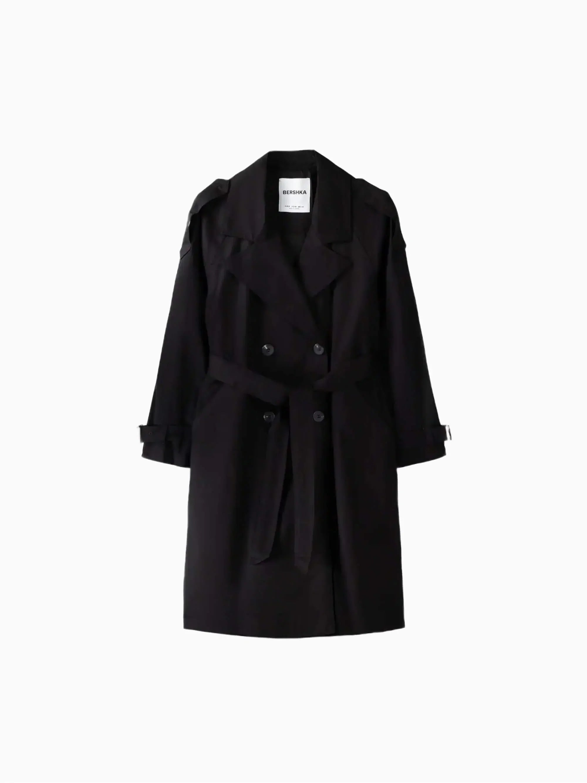 Katoenen trench jas