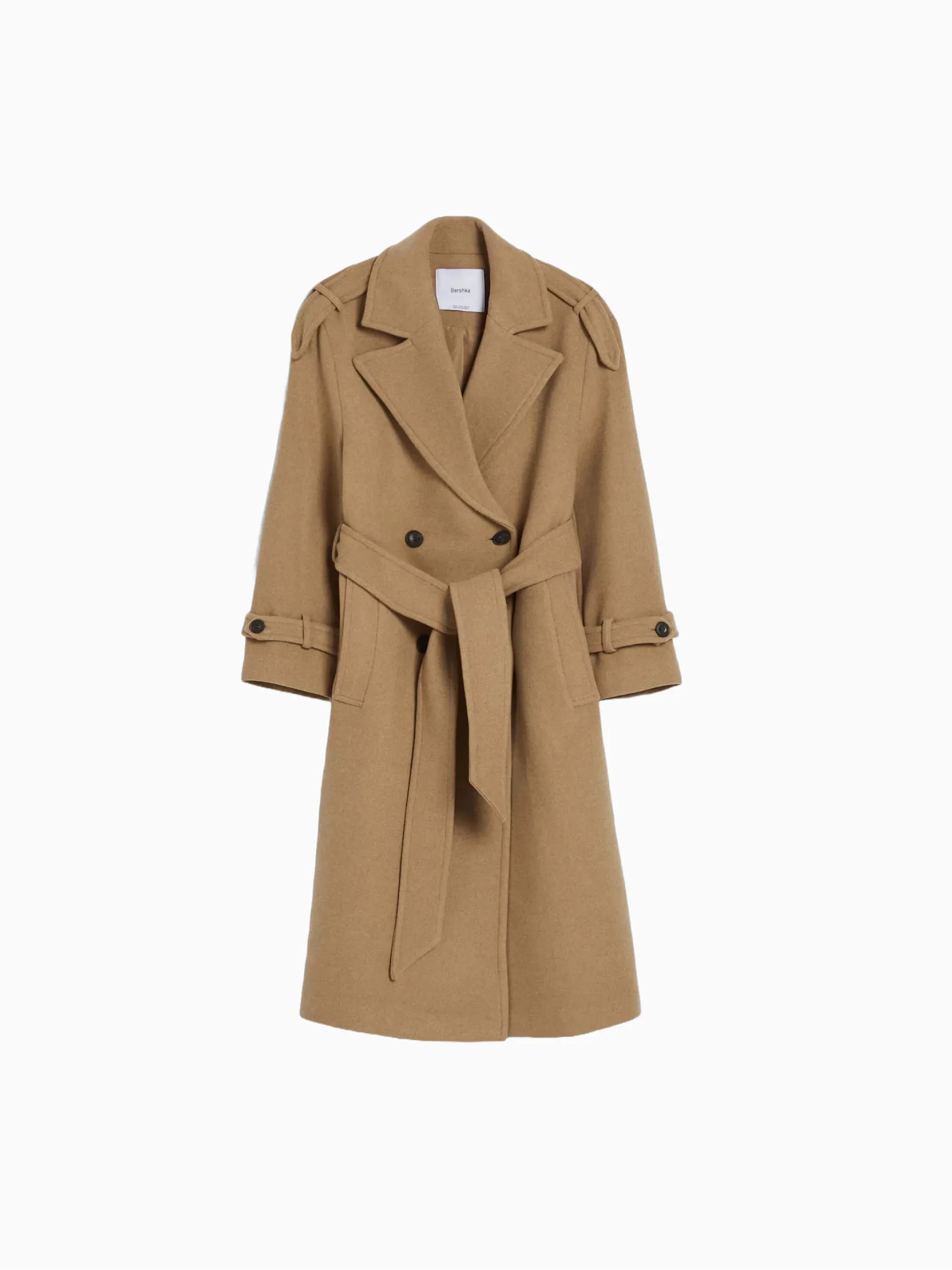 Katoenen trench jas