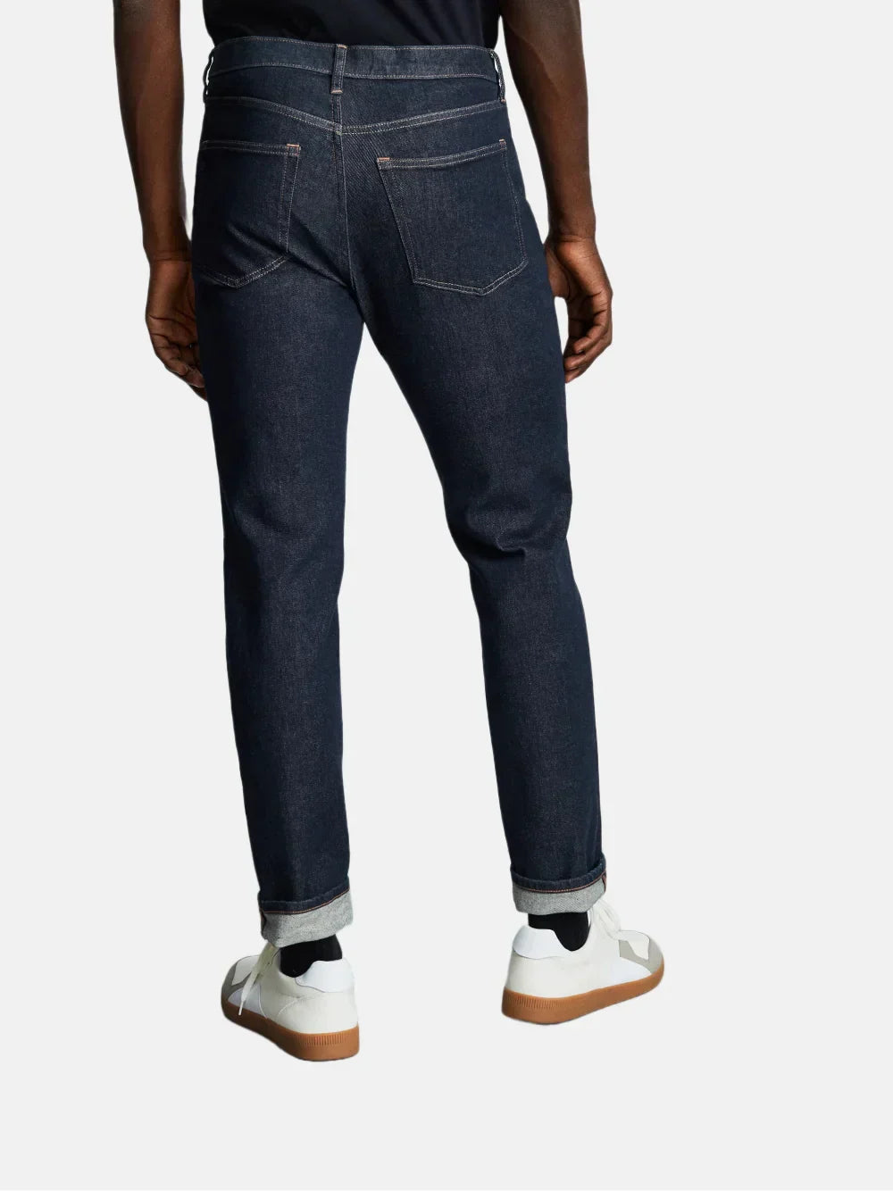 De stretch indigo jean