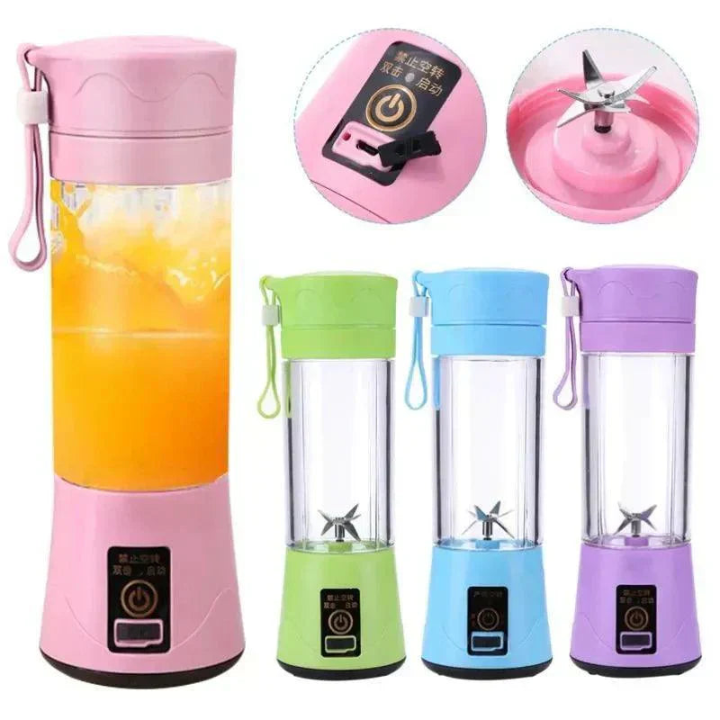 USB draagbare mini -blender met 6 messen