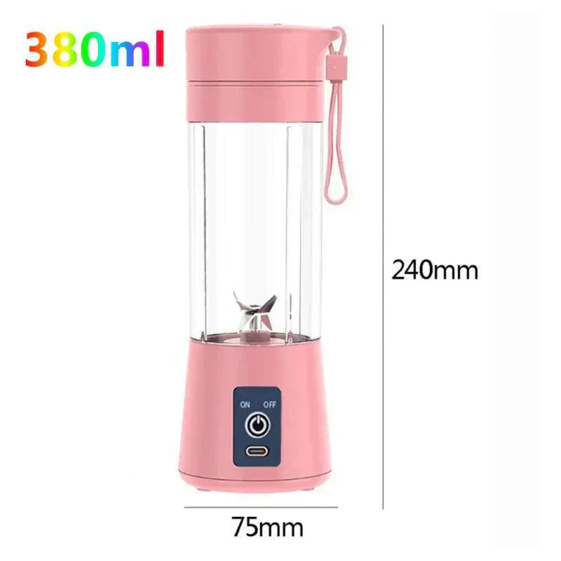 USB draagbare mini -blender met 6 messen